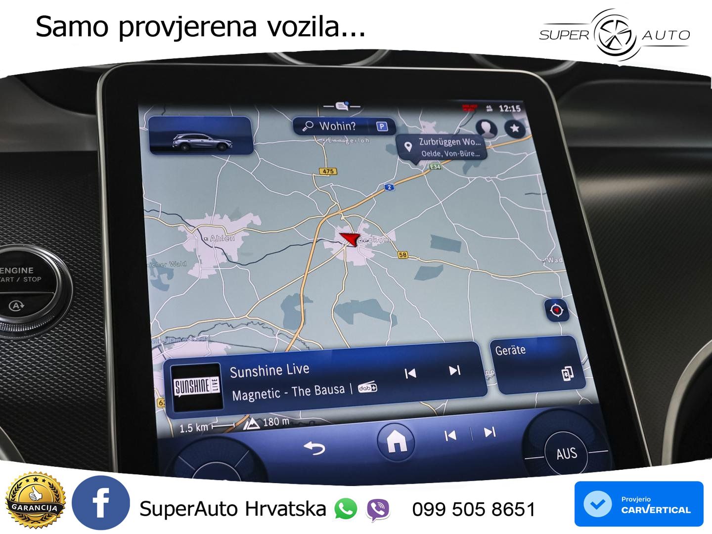 Mercedes GLC 200 (204 KS) 4MATIC 9G-TRONIC Avantgarde LED+GR SJED+ACC