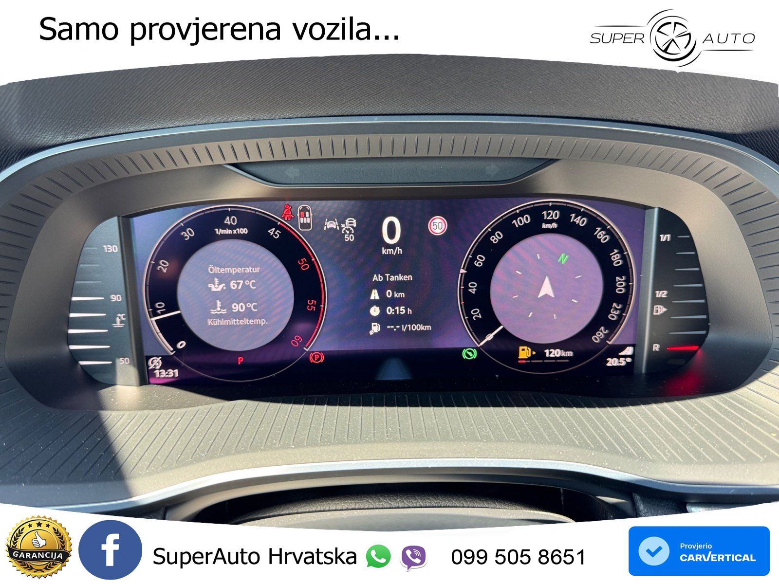 Škoda Octavia Combi 2.0 TDI (150 KS) DSG Selection LED+GR SJED+ACC