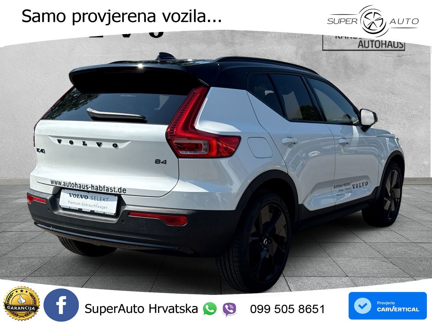 Volvo XC40 2.0 B4 197 KS Automatic LED+GR SJED+ACC