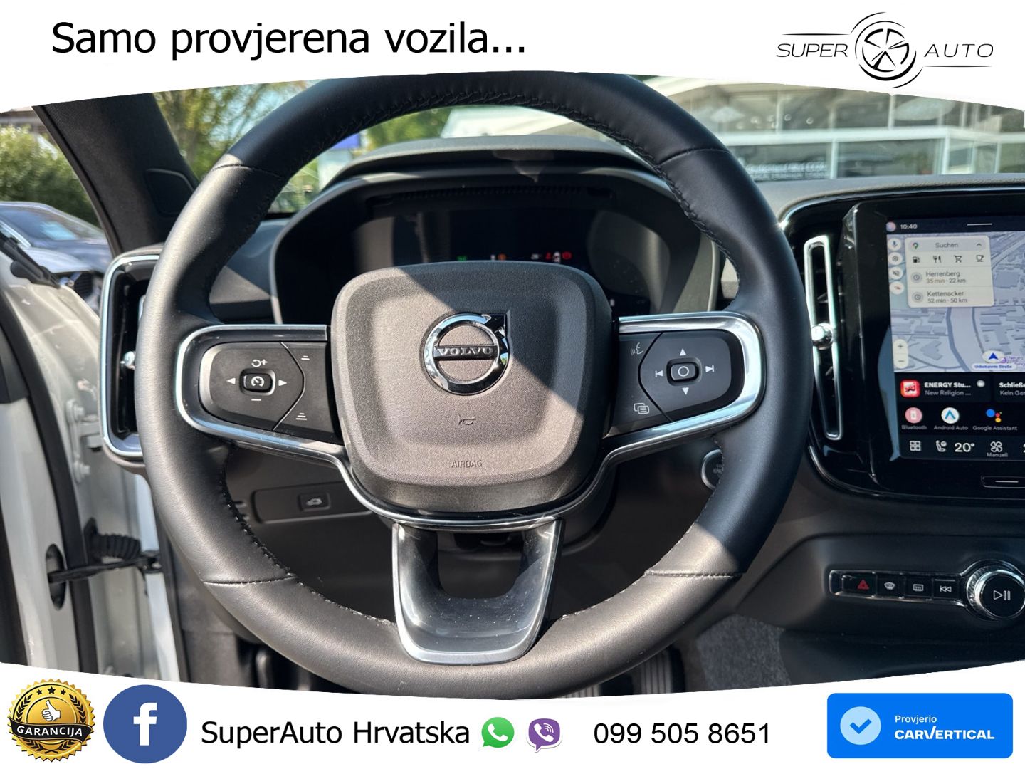 Volvo XC40 2.0 B4 197 KS Automatic LED+GR SJED+ACC