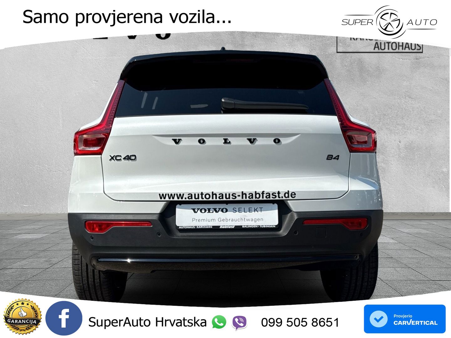 Volvo XC40 2.0 B4 197 KS Automatic LED+GR SJED+ACC