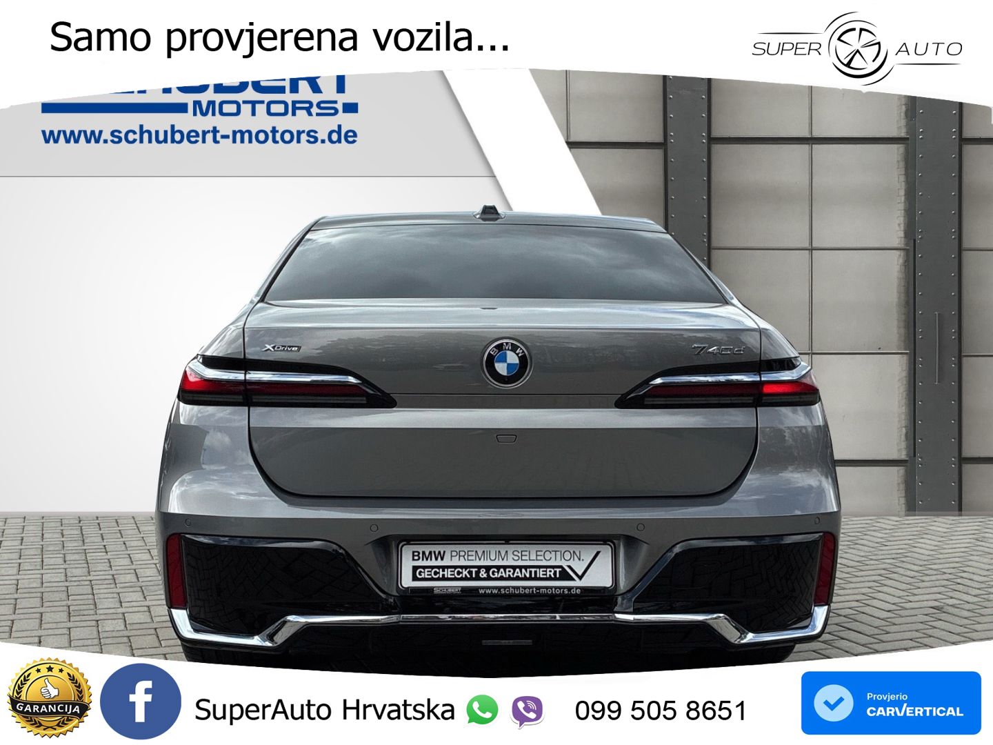 BMW 740d (299 KS) xDrive Steptronic M Sport ZRAČNI+ACC+GR SJED+KAM+PANO