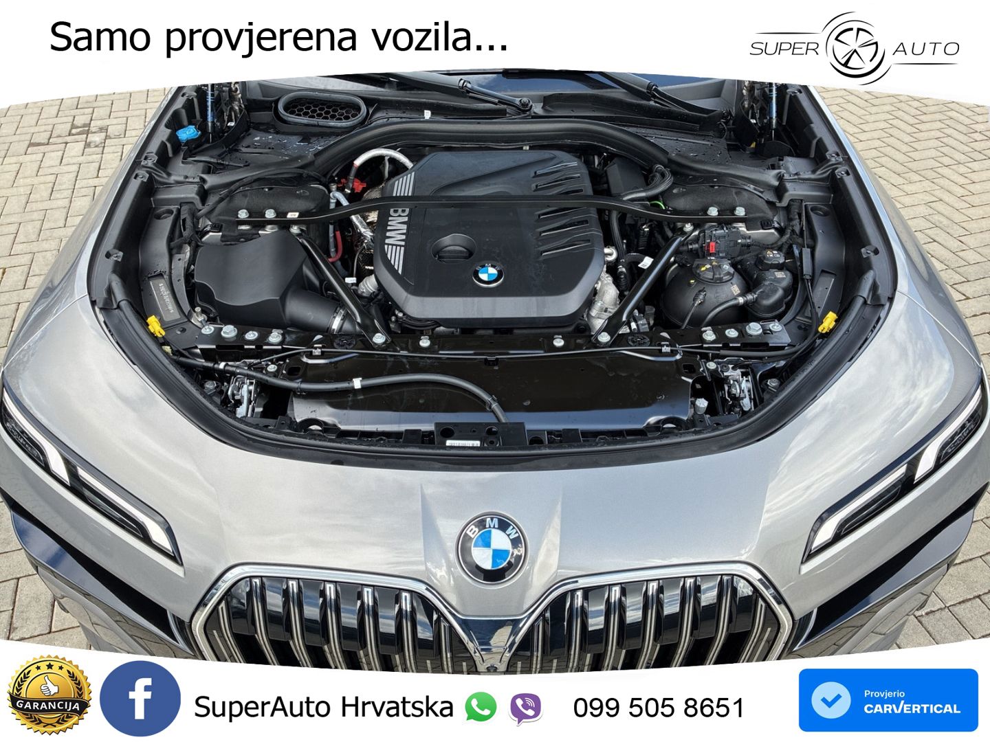 BMW 740d (299 KS) xDrive Steptronic M Sport ZRAČNI+ACC+GR SJED+KAM+PANO