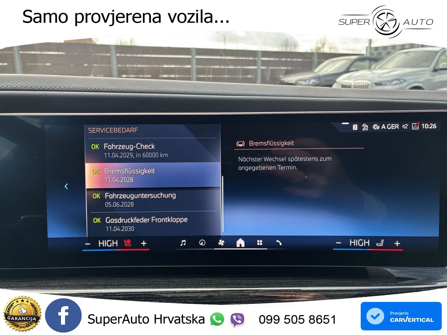 BMW 740d (299 KS) xDrive Steptronic M Sport ZRAČNI+ACC+GR SJED+KAM+PANO