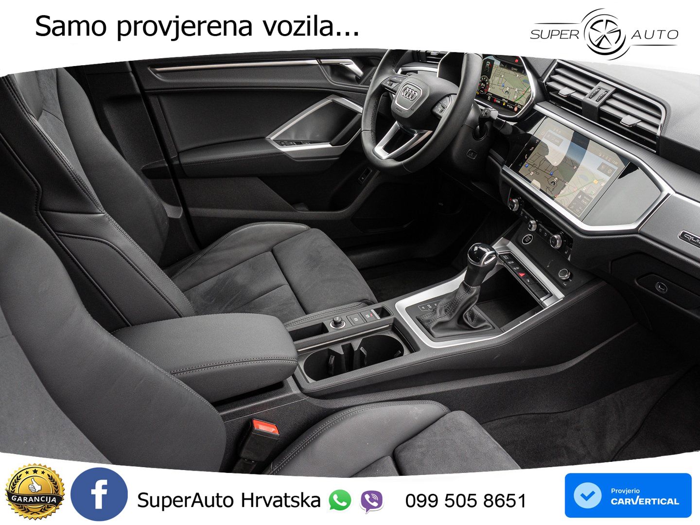Audi Q3 II Sportback 40 TFSI (190 KS) quattro S tronic LED+GR SJED+ACC