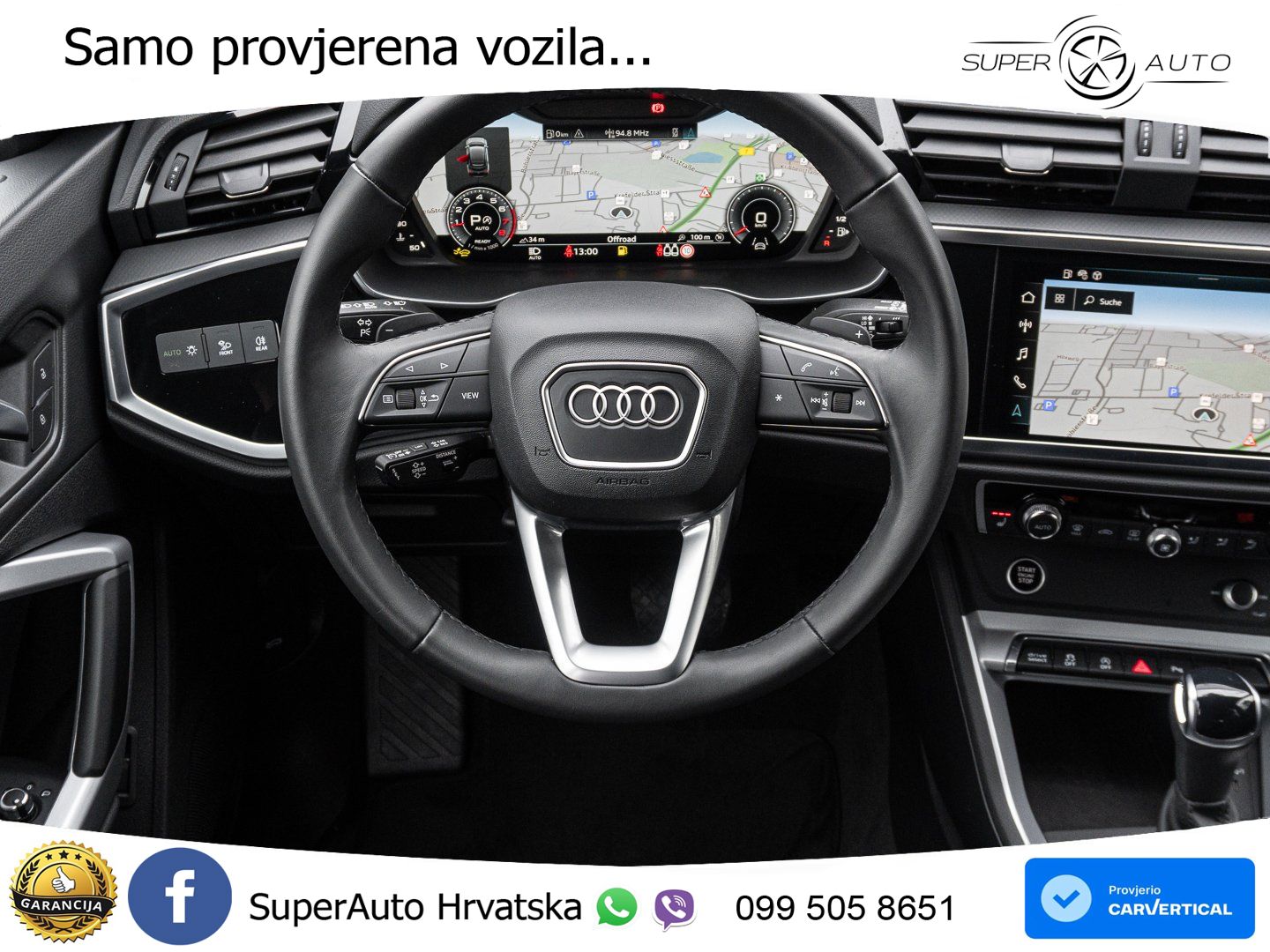 Audi Q3 II Sportback 40 TFSI (190 KS) quattro S tronic LED+GR SJED+ACC