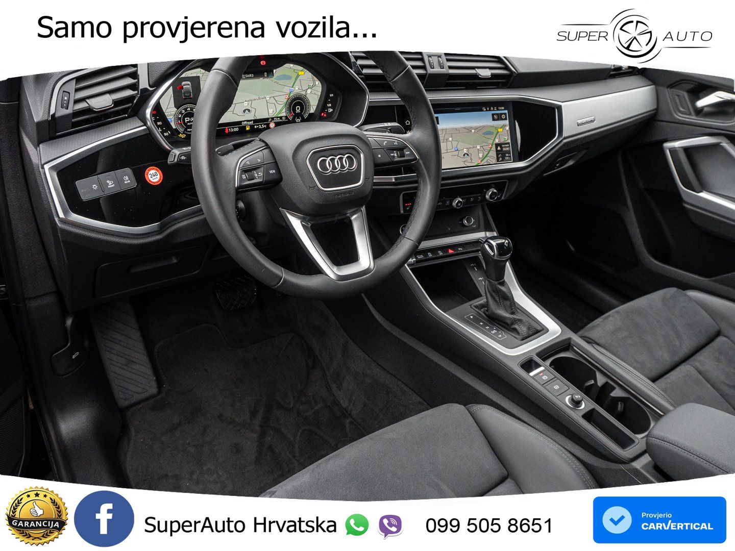 Audi Q3 II Sportback 40 TFSI (190 KS) quattro S tronic LED+GR SJED+ACC