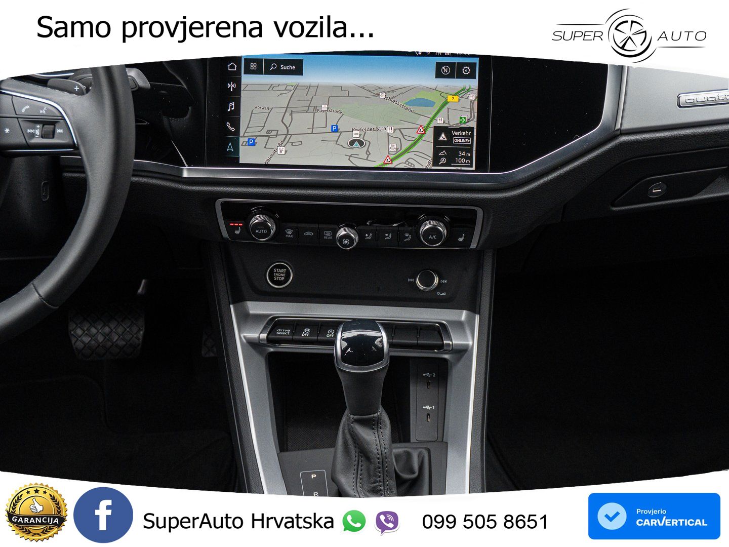 Audi Q3 II Sportback 40 TFSI (190 KS) quattro S tronic LED+GR SJED+ACC