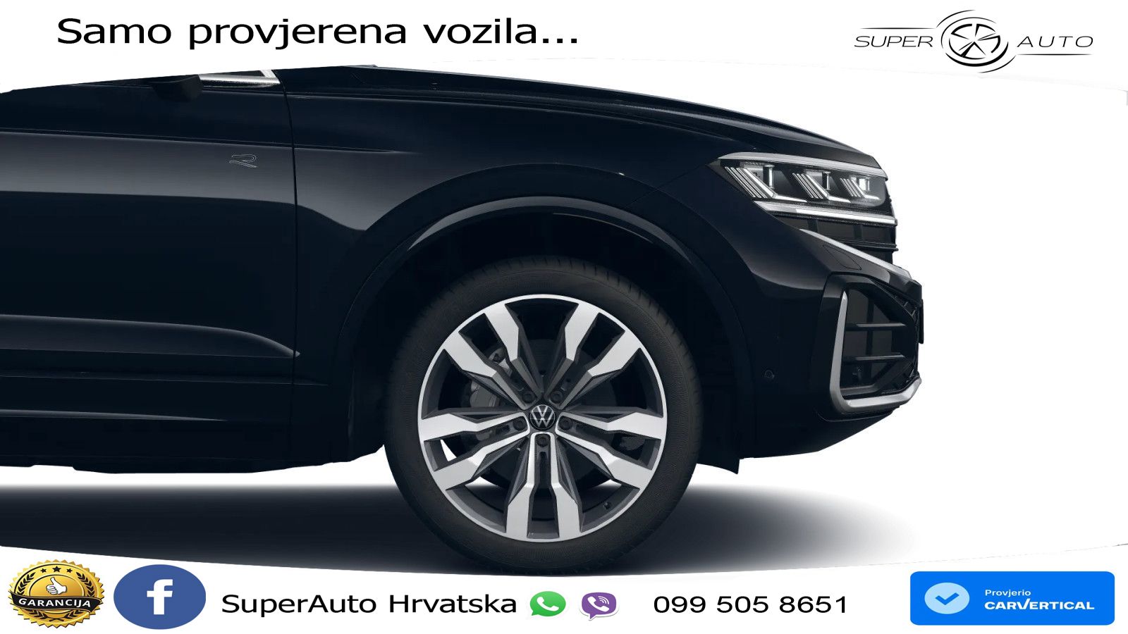 Volkswagen Touareg 3.0 V6 TDI (286 KS) 4MOTION Tiptronic R-Line ZRAČNI+ACC+GR SJED+KAM