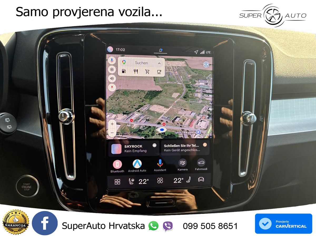 Volvo XC40 2.0 B3 163 KS Automatic LED+GR SJED+ACC