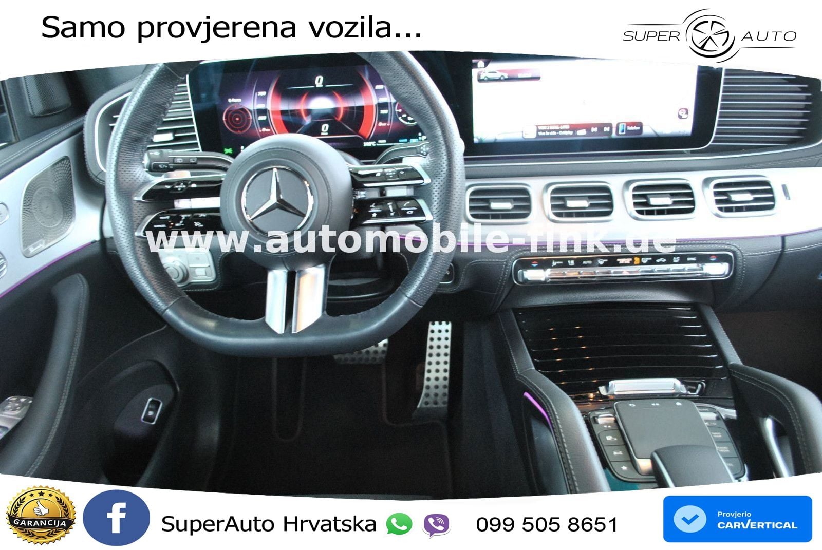 Mercedes GLE 580 V8 (517 KS) EQ Boost 4MATIC 9G-TRONIC AMG ZRAČNI+ACC+GR SJED+KAM+PANO