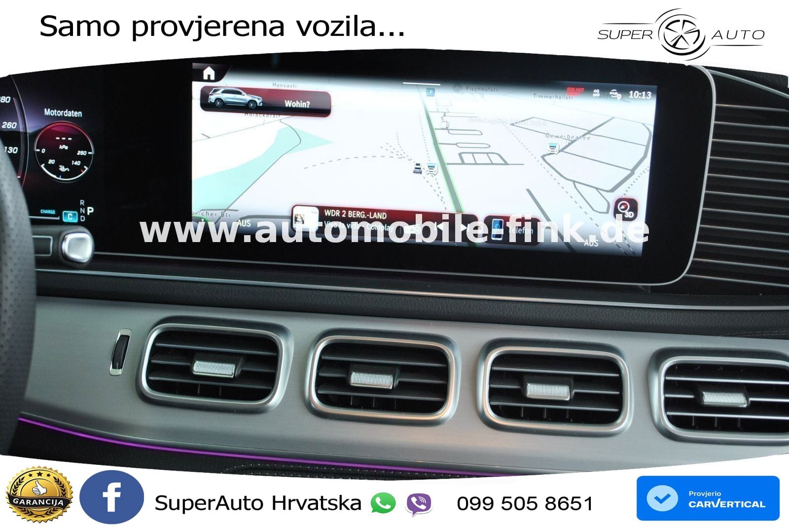 Mercedes GLE 580 V8 (517 KS) EQ Boost 4MATIC 9G-TRONIC AMG ZRAČNI+ACC+GR SJED+KAM+PANO