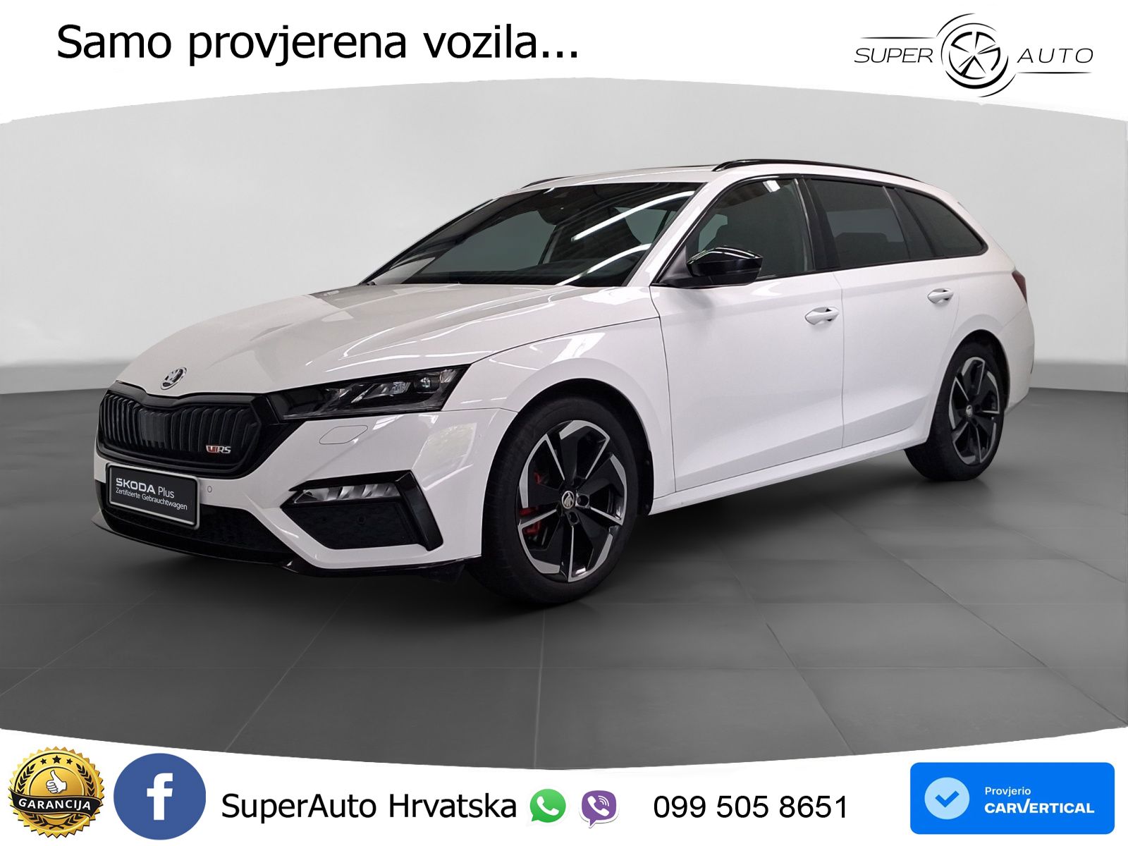Škoda Octavia Combi RS 2.0 TDI (200 KS) DSG LED+GR SJED+ACC