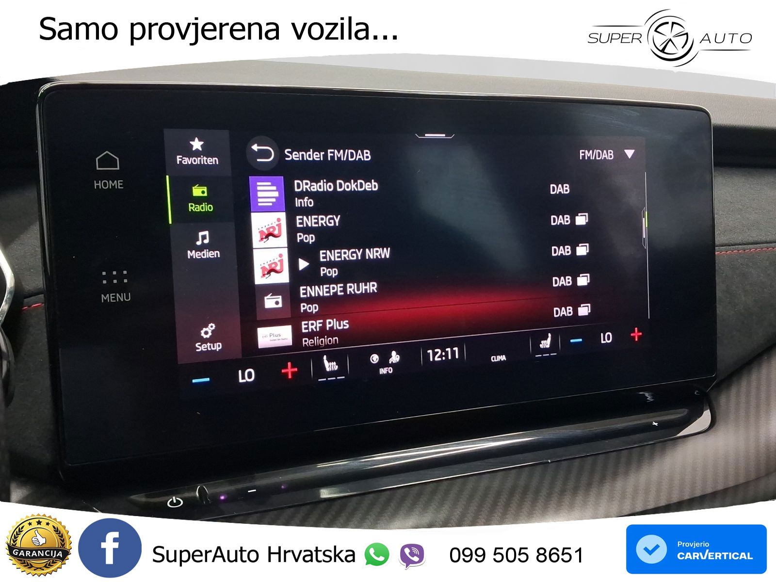 Škoda Octavia Combi RS 2.0 TDI (200 KS) DSG LED+GR SJED+ACC