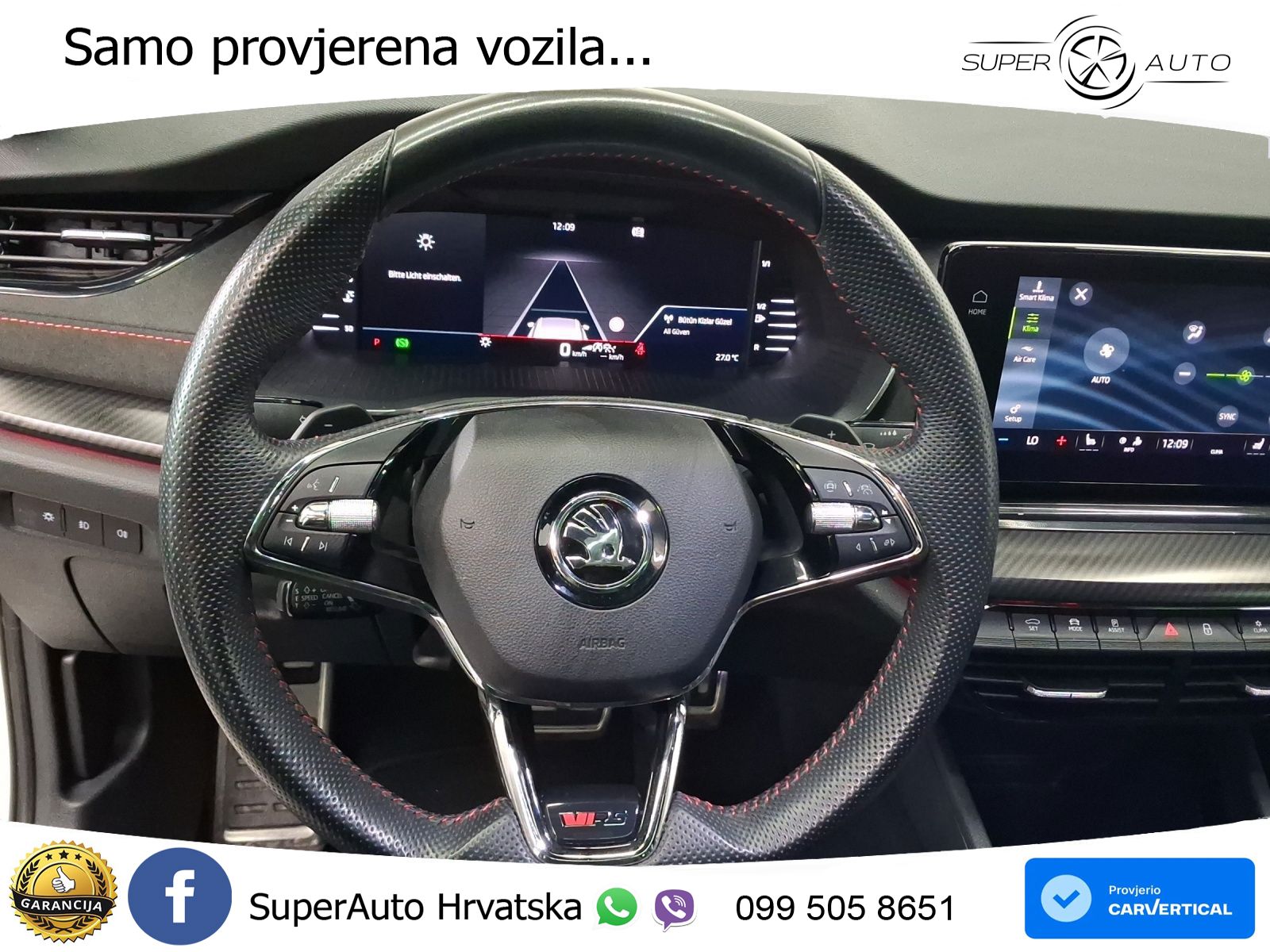 Škoda Octavia Combi RS 2.0 TDI (200 KS) DSG LED+GR SJED+ACC