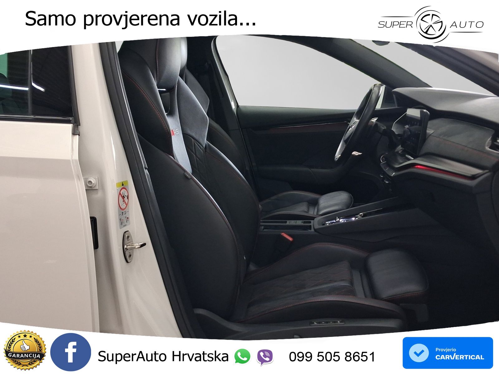 Škoda Octavia Combi RS 2.0 TDI (200 KS) DSG LED+GR SJED+ACC