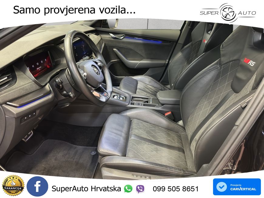 Škoda Octavia Combi RS 2.0 TDI (200 KS) 4x4 DSG LED+GR SJED+ACC