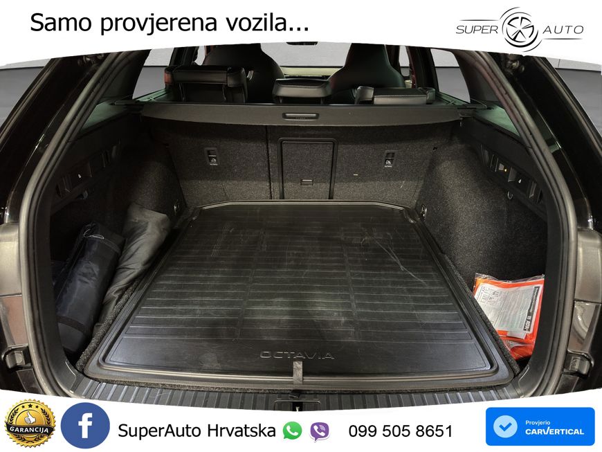 Škoda Octavia Combi RS 2.0 TDI (200 KS) 4x4 DSG LED+GR SJED+ACC