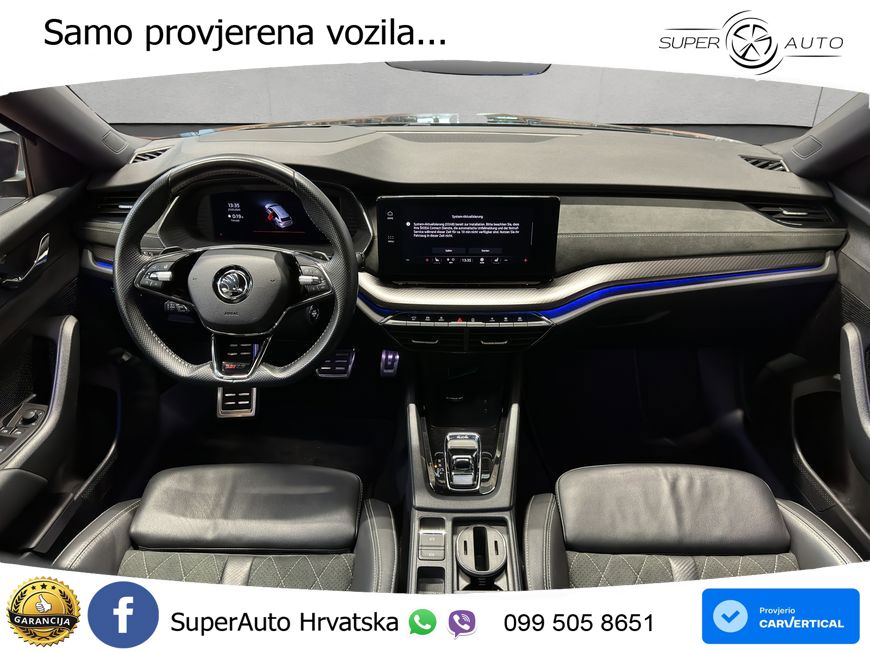 Škoda Octavia Combi RS 2.0 TDI (200 KS) 4x4 DSG LED+GR SJED+ACC