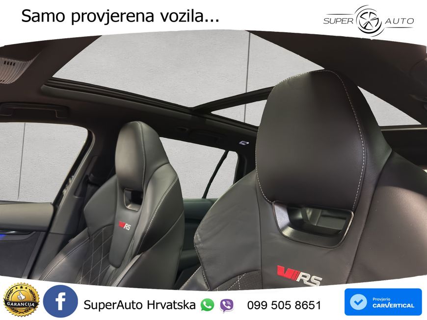 Škoda Octavia Combi RS 2.0 TDI (200 KS) 4x4 DSG LED+GR SJED+ACC