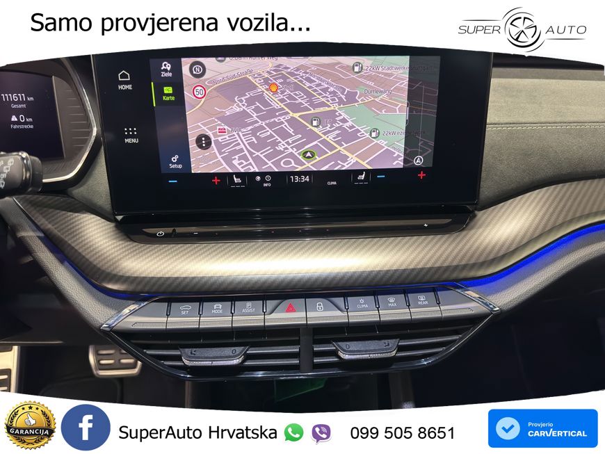 Škoda Octavia Combi RS 2.0 TDI (200 KS) 4x4 DSG LED+GR SJED+ACC
