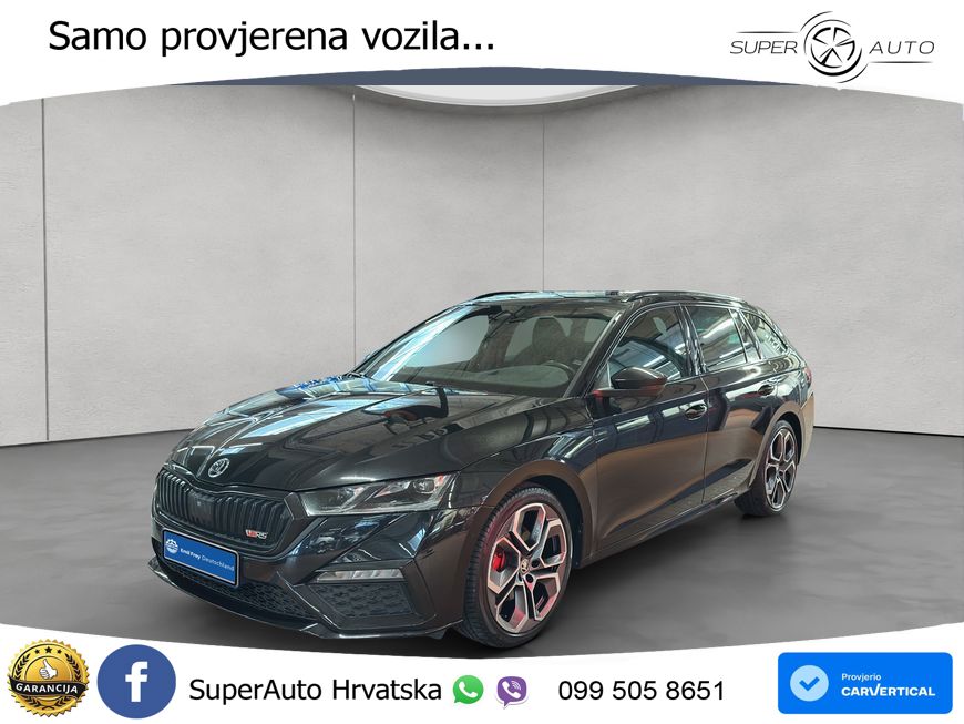 Škoda Octavia Combi RS 2.0 TDI (200 KS) 4x4 DSG LED+GR SJED+ACC