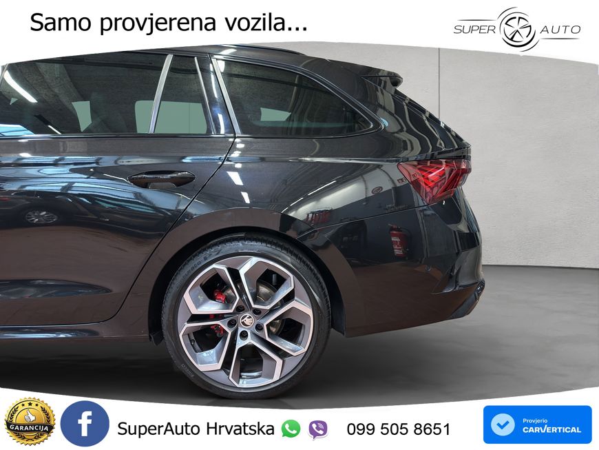 Škoda Octavia Combi RS 2.0 TDI (200 KS) 4x4 DSG LED+GR SJED+ACC