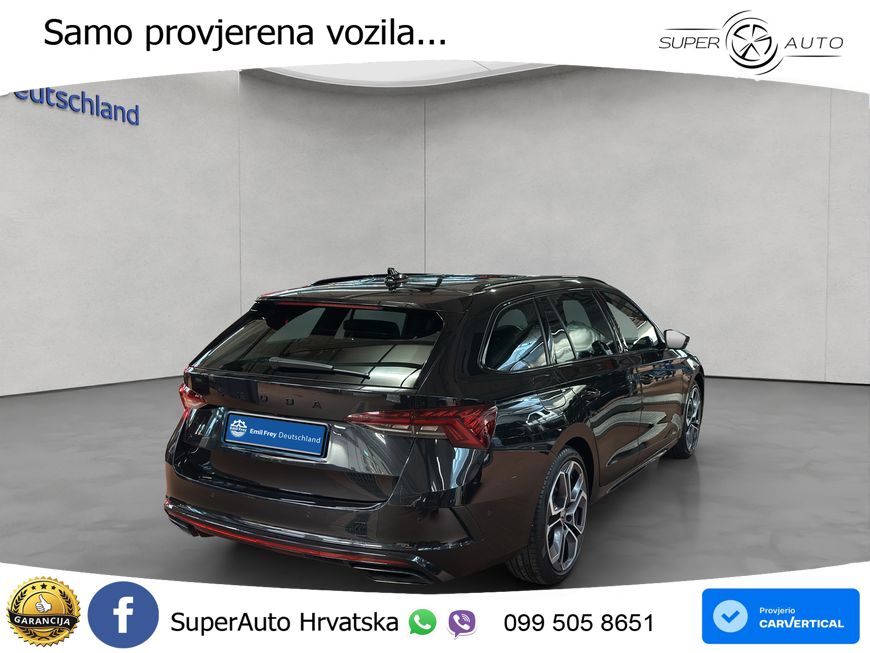 Škoda Octavia Combi RS 2.0 TDI (200 KS) 4x4 DSG LED+GR SJED+ACC