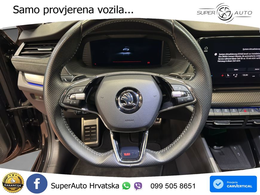Škoda Octavia Combi RS 2.0 TDI (200 KS) 4x4 DSG LED+GR SJED+ACC