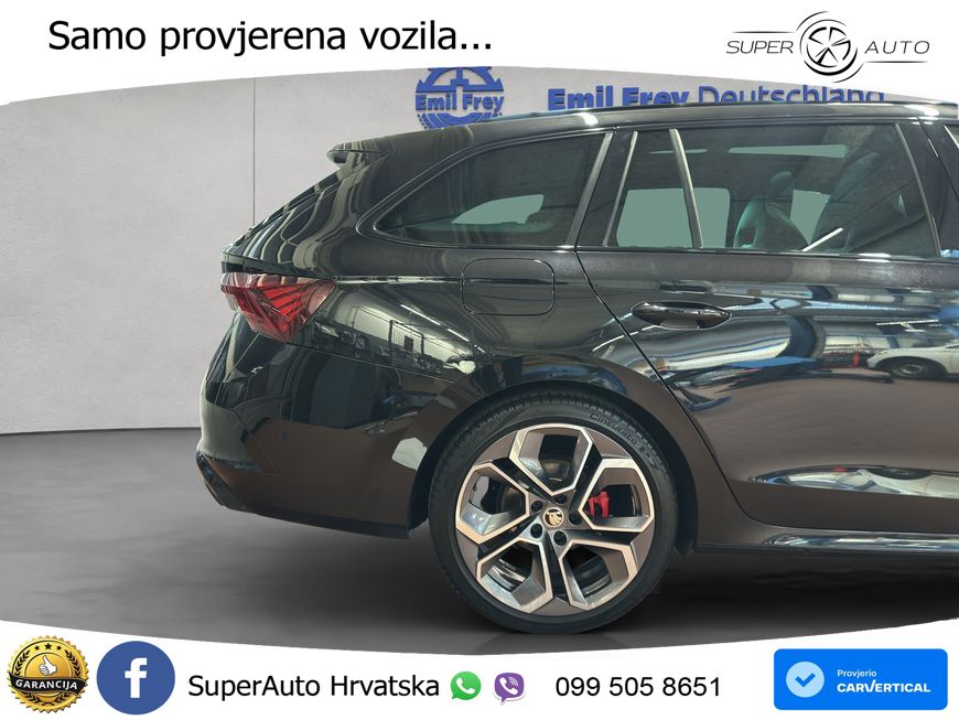 Škoda Octavia Combi RS 2.0 TDI (200 KS) 4x4 DSG LED+GR SJED+ACC