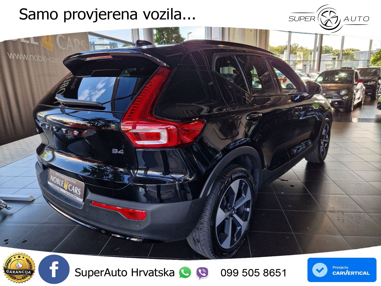 Volvo XC40 2.0 B4 197 KS Automatic ACC+GR SJED+360+PANO