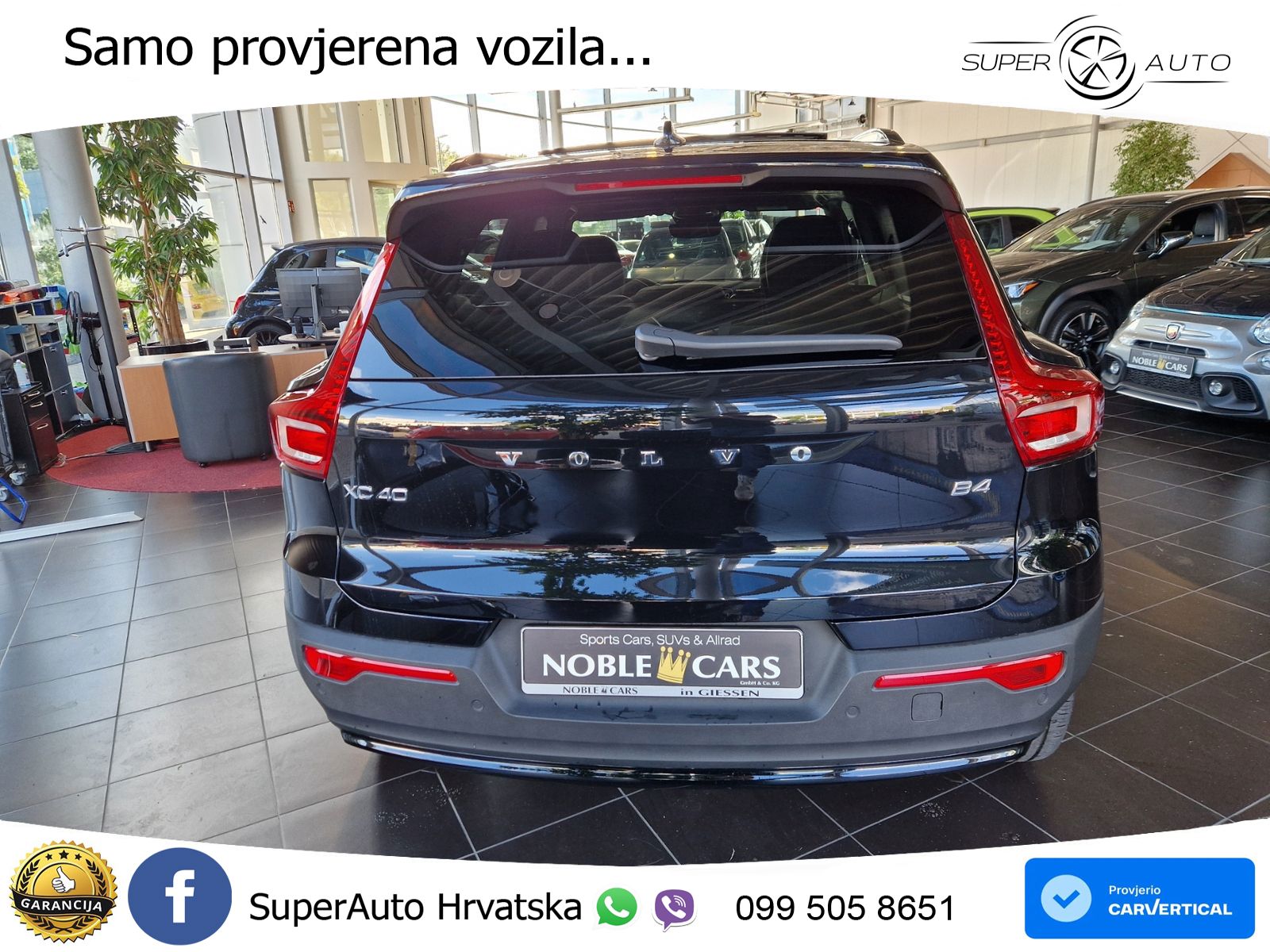 Volvo XC40 2.0 B4 197 KS Automatic ACC+GR SJED+360+PANO