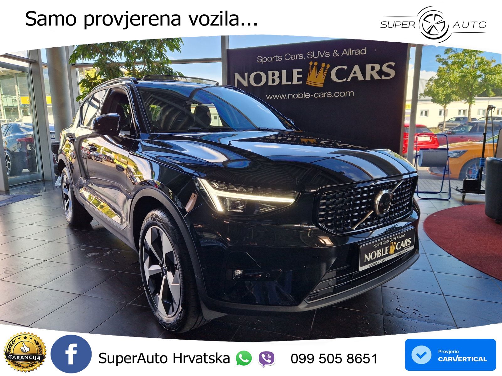 Volvo XC40 2.0 B4 197 KS Automatic ACC+GR SJED+360+PANO