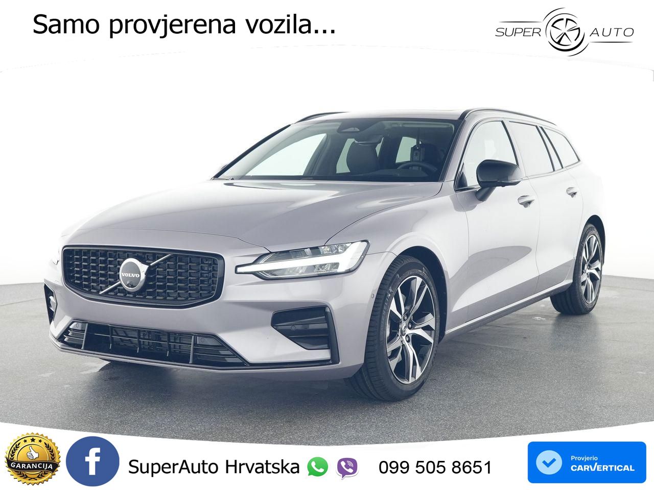 Volvo V60 2.0 B4 Benzin DCT ACC+HEAD+4xGR SJED+360+PANO