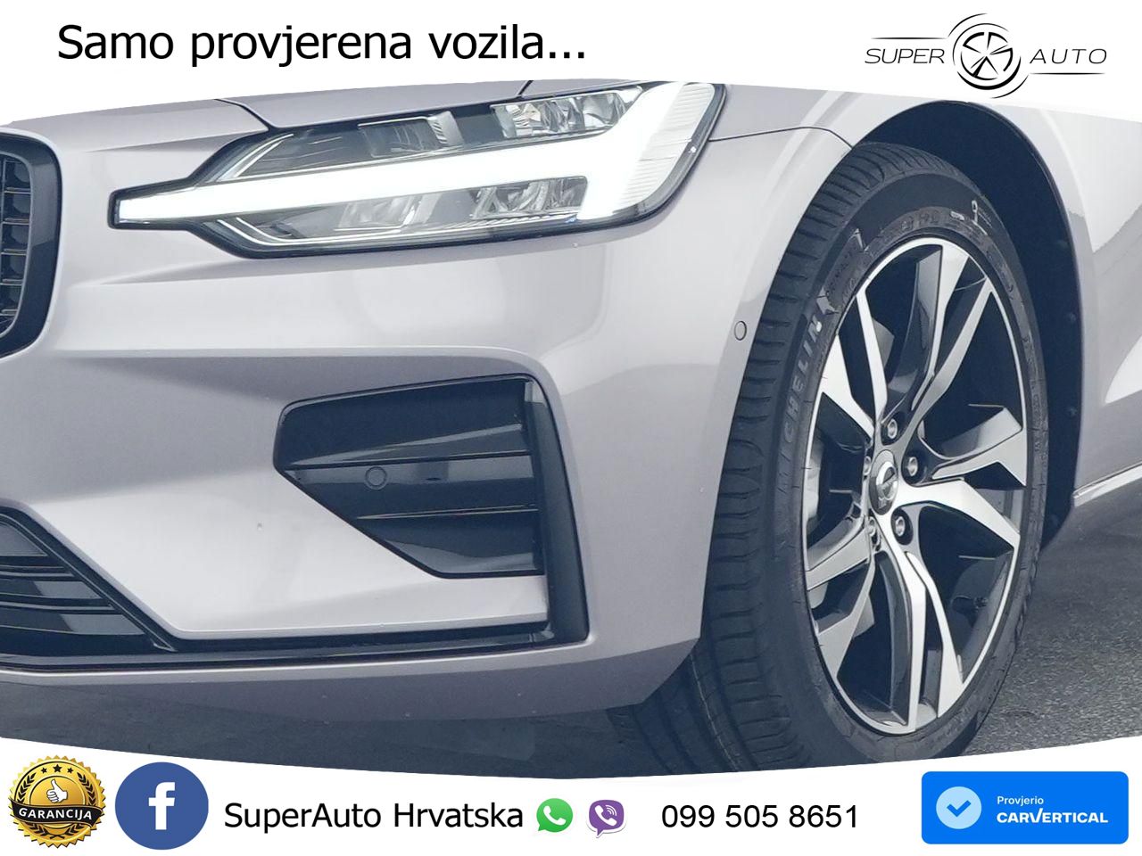 Volvo V60 2.0 B4 Benzin DCT ACC+HEAD+4xGR SJED+360+PANO
