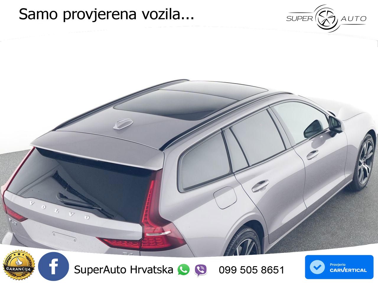 Volvo V60 2.0 B4 Benzin DCT ACC+HEAD+4xGR SJED+360+PANO