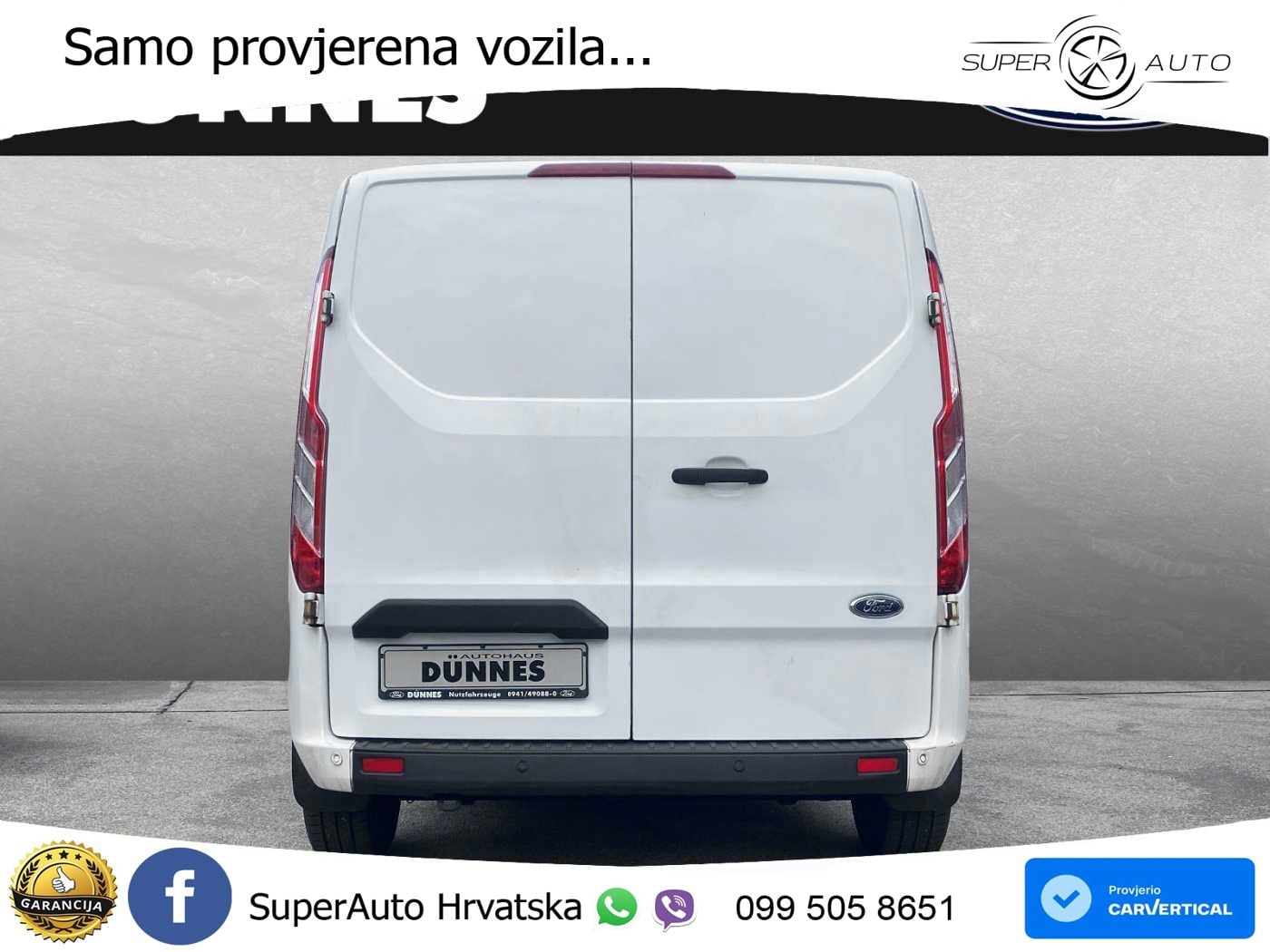 Ford Transit Custom 280 L1H1 Trend 105 KS