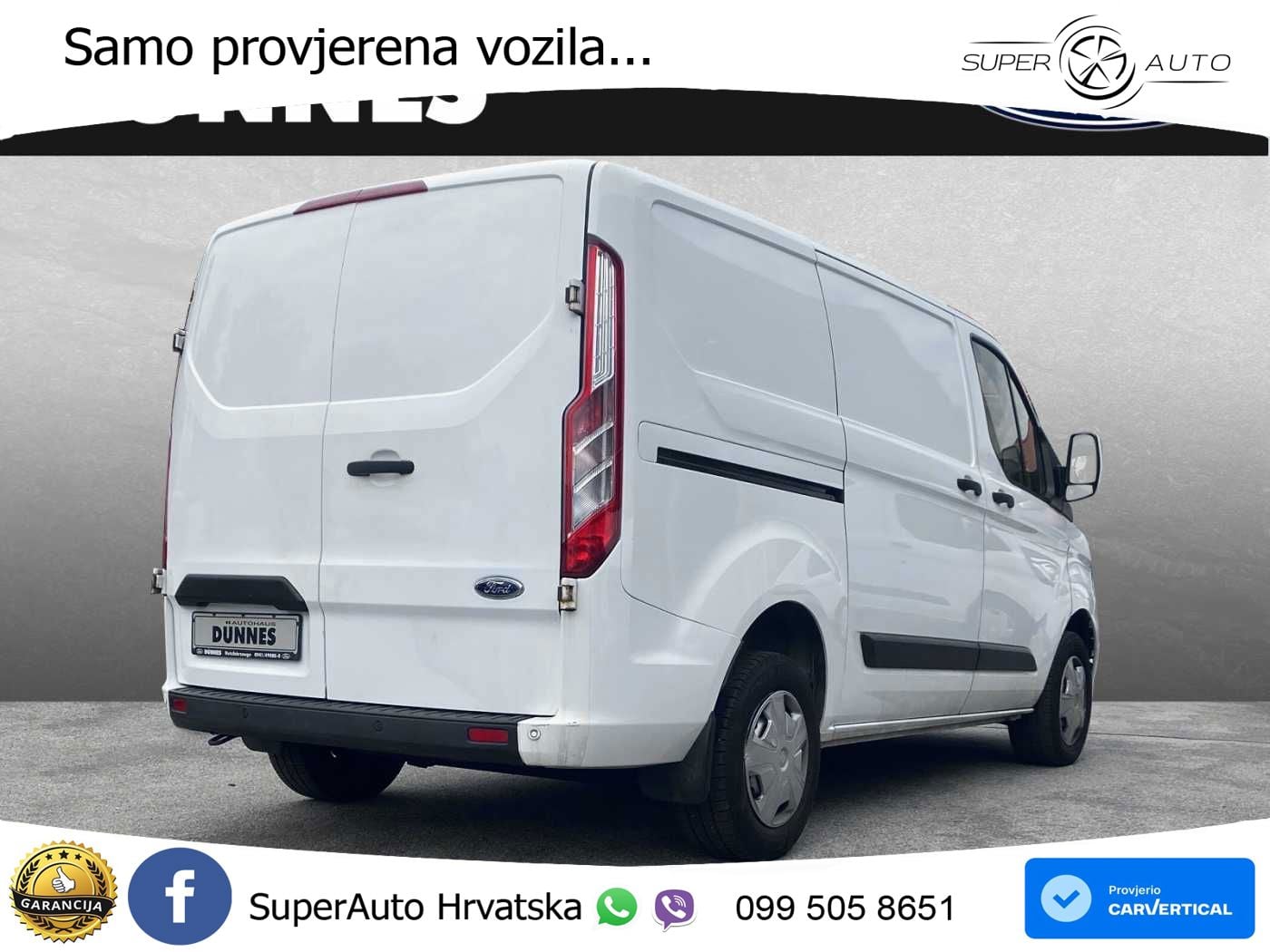 Ford Transit Custom 280 L1H1 Trend 105 KS