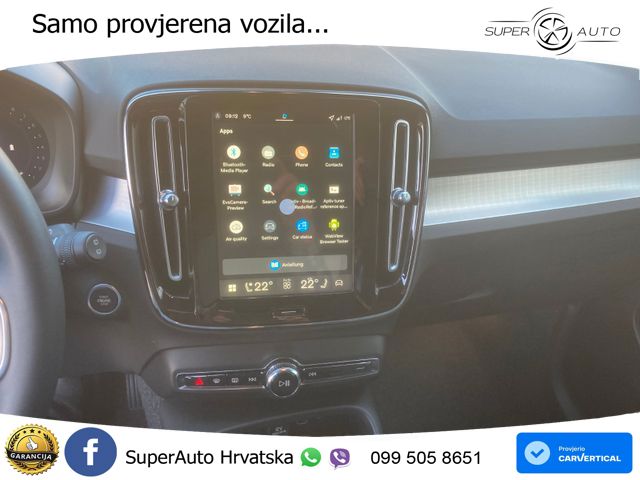 Volvo XC40 2.0 B3 163 KS Automatic LED+GR SJED+ACC