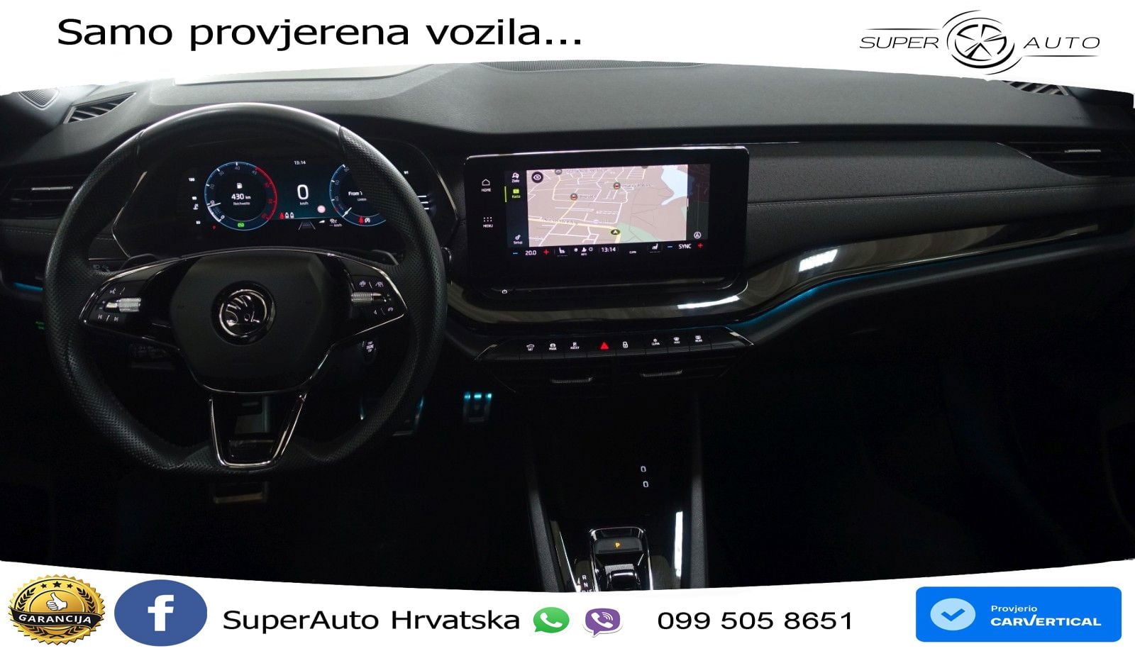Škoda Octavia Combi 2.0 TDI (150 KS) DSG SportLine LED+GR SJED+ACC
