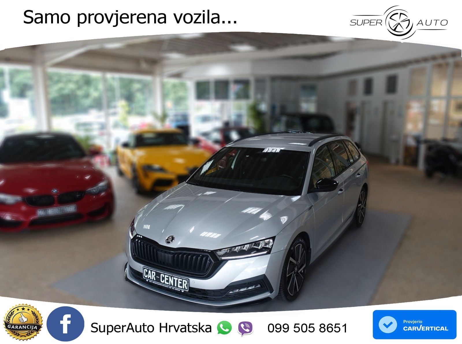 Škoda Octavia Combi 2.0 TDI (150 KS) DSG SportLine LED+GR SJED+ACC