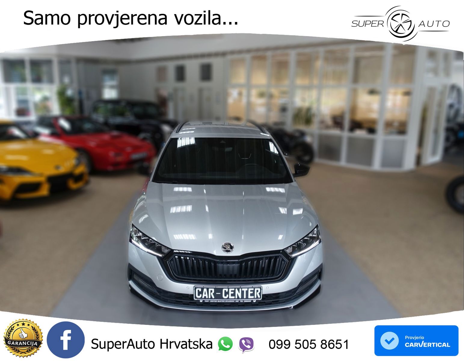 Škoda Octavia Combi 2.0 TDI (150 KS) DSG SportLine LED+GR SJED+ACC