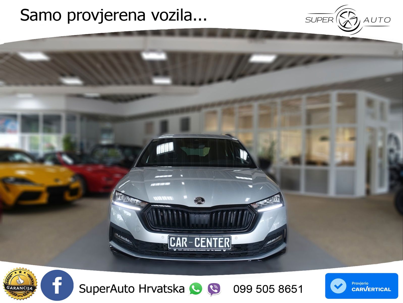 Škoda Octavia Combi 2.0 TDI (150 KS) DSG SportLine LED+GR SJED+ACC