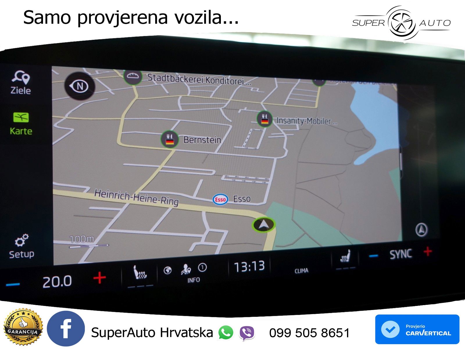 Škoda Octavia Combi 2.0 TDI (150 KS) DSG SportLine LED+GR SJED+ACC