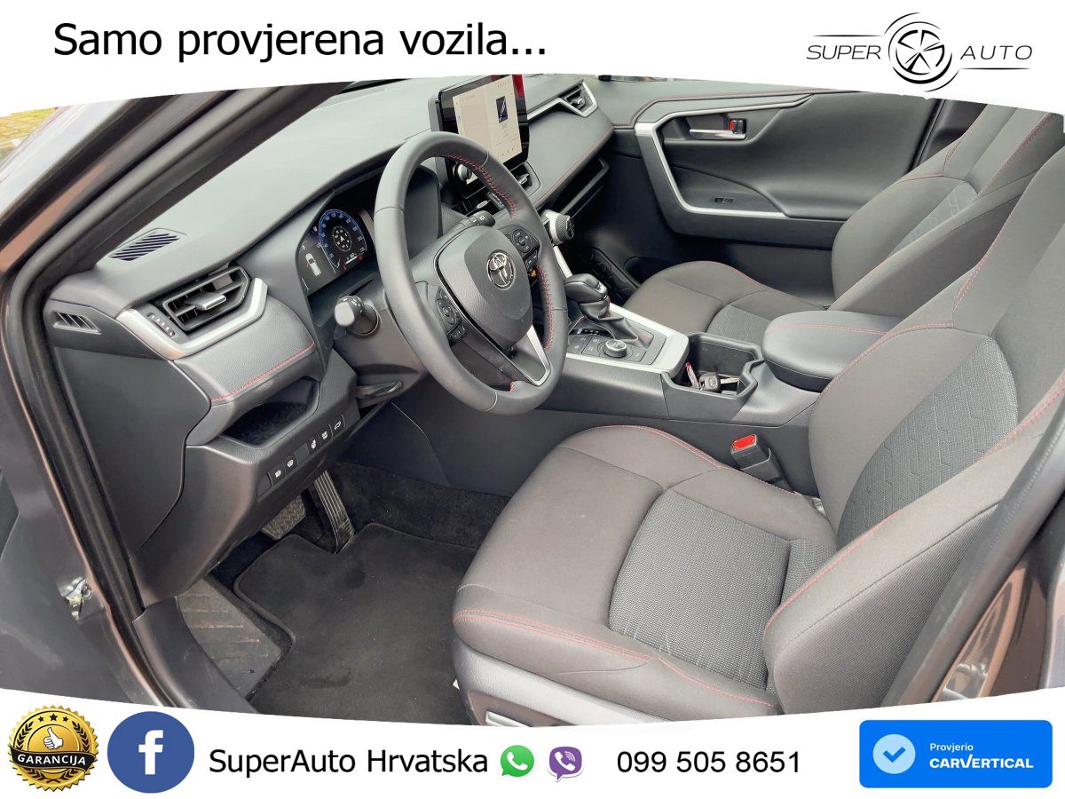 Toyota RAV4 2.5 (306 KS) Hybrid AWD-i eCVT LED+GR SJED+ACC