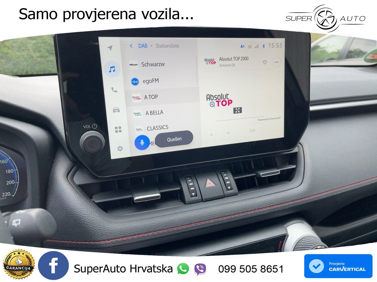 Toyota RAV4 2.5 (306 KS) Hybrid AWD-i eCVT LED+GR SJED+ACC