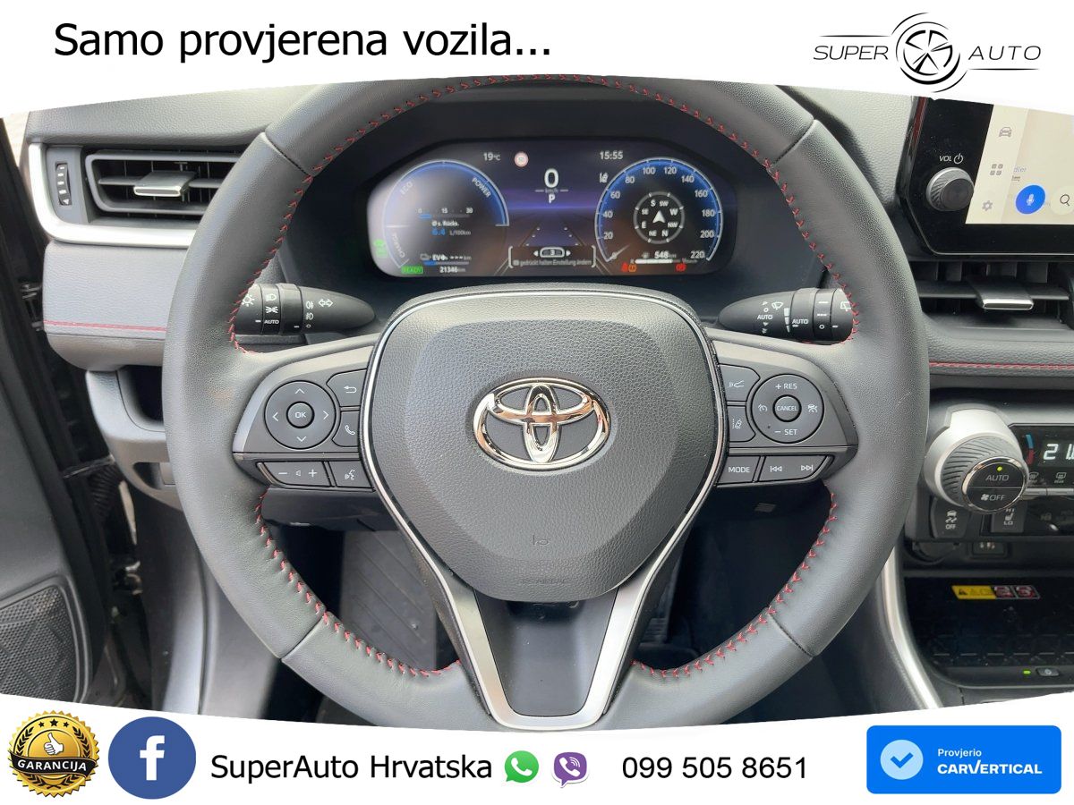 Toyota RAV4 2.5 (306 KS) Hybrid AWD-i eCVT LED+GR SJED+ACC