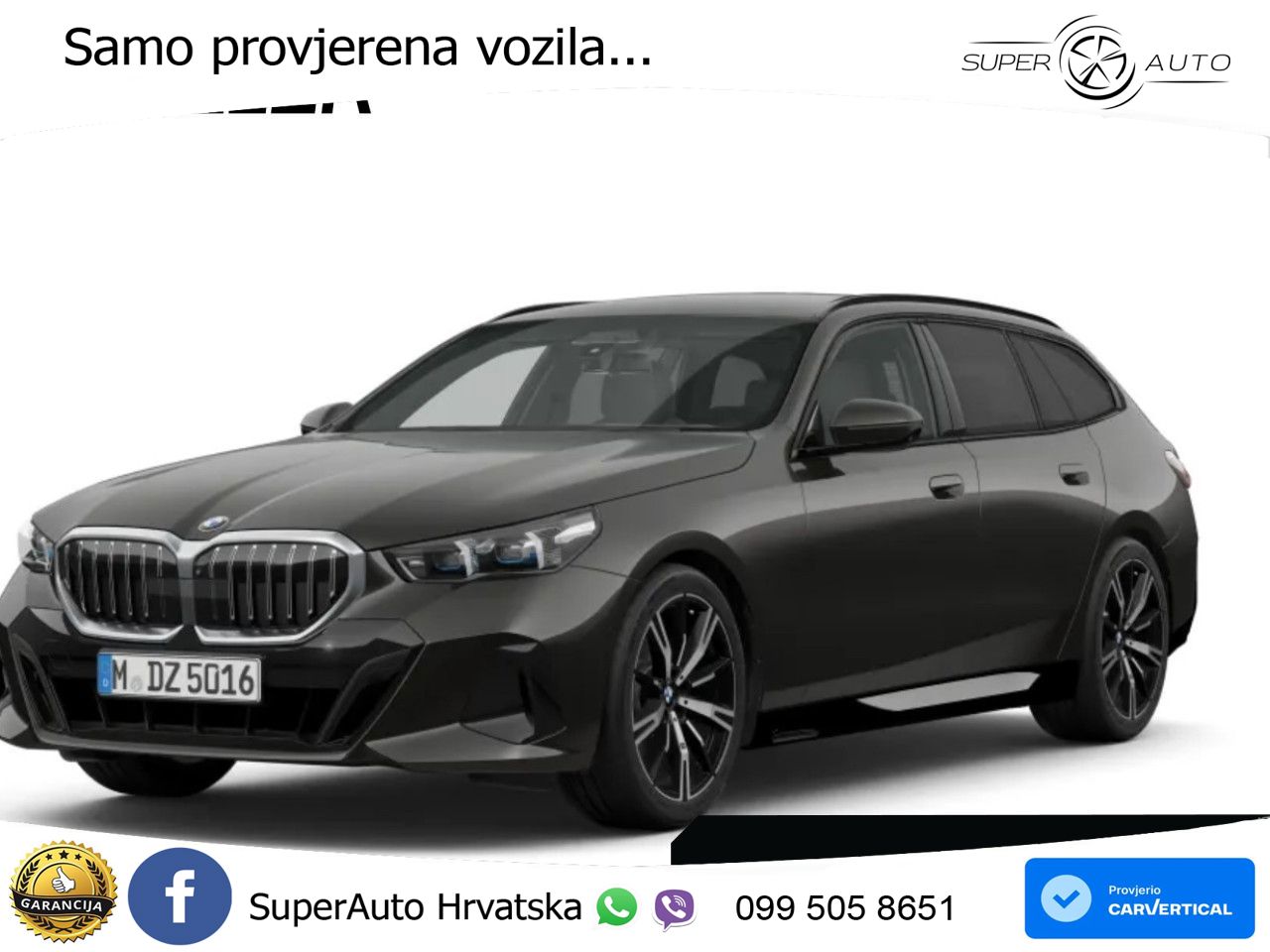 BMW 520d Touring (197 KS) xDrive Steptronic M Sport LED+GR SJED+ACC