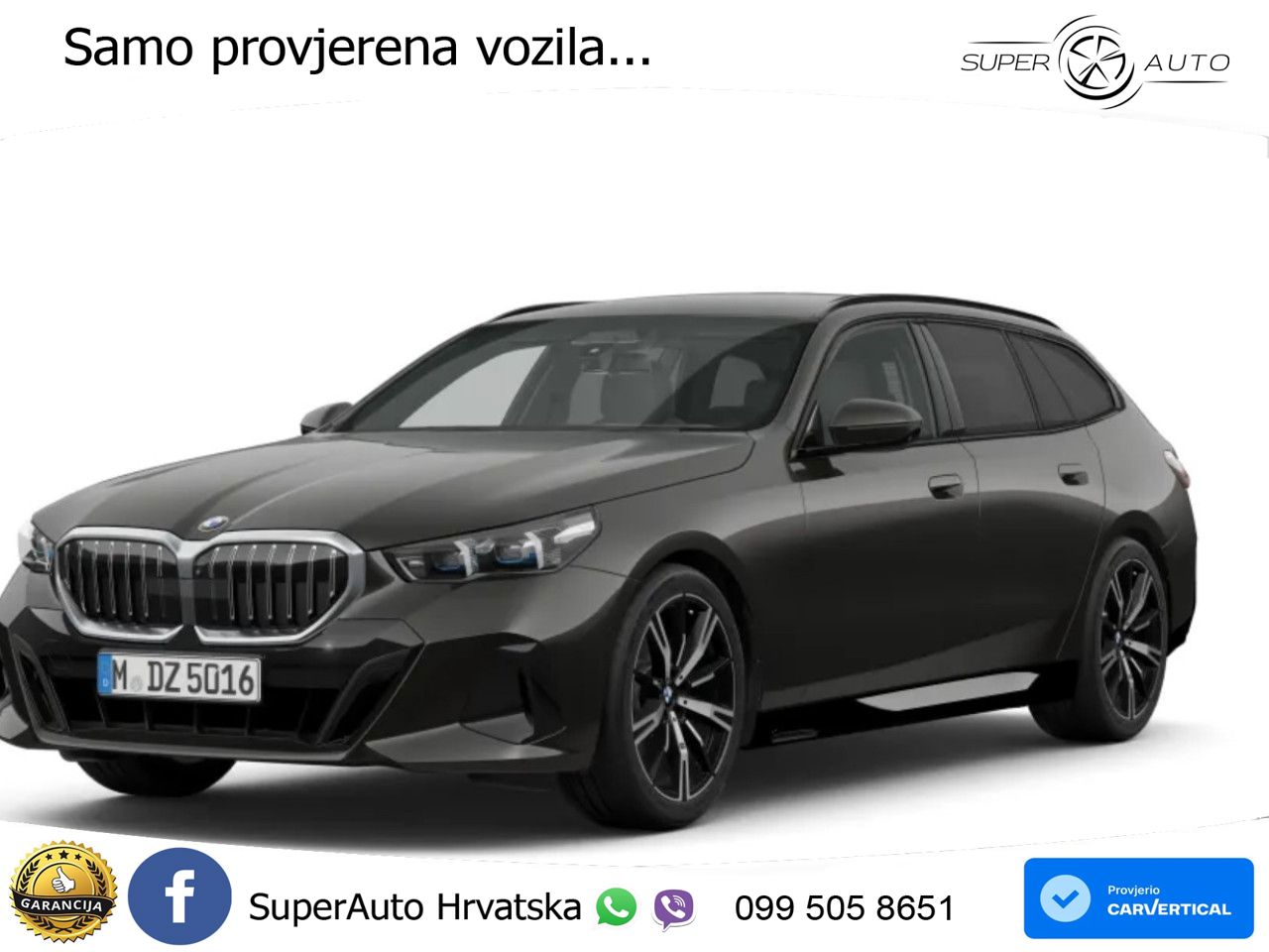 BMW 520d Touring (197 KS) xDrive Steptronic M Sport LED+GR SJED+ACC