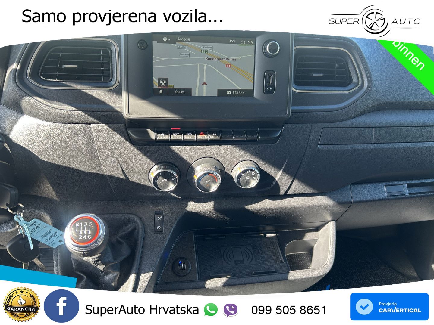 Renault Master T35 150 L3H2 Trekhaak + Winterbanden 150 KS